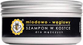 Kietas šampūnas Miodowa Mydlarnia Honey-charcoal shampoo