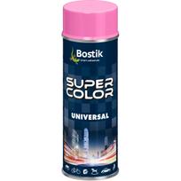 Aerozoliniai dažai Bostik Super Color Universal, paprastieji, rausva sp., 0.4 l