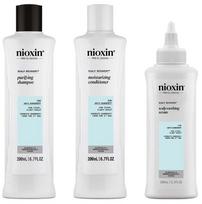 Plaukų priežiūros priemonių rinkinys Nioxin Scalp Recovery, 3 vnt., 500 ml