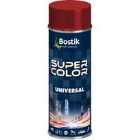 Aerozoliniai dažai Bostik Super Color Universal, paprastieji, rubino raudonumo („ruby red“; r-3003), 0.4 l