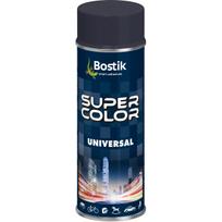 Aerozoliniai dažai Bostik Super Color Universal, paprastieji, antracito sp., 0.4 l