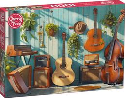 Dėlionė CherryPazzi Garage Tunes 30899, 50 cm x 70 cm, 1000 vnt.