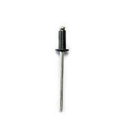 Aliumininės kniedės pusapvale galva Haushalt RAL7024, 3.2 mm x 8 mm, 50 vnt.