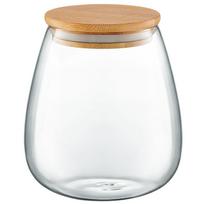 Birių produktų indas Ambition Belly, 1 l, skaidri sp./ruda sp.