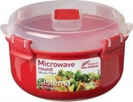 Dėžutė maistui Sistema, 0.915 l, raudona sp.