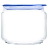 Birių produktų indas Luminarc Plano, 0.5 l, skaidri sp./mėlyna sp.
