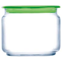 Birių produktų indas Luminarc Plano, 0.5 l, skaidri sp./žalia sp.