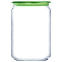 Birių produktų indas Luminarc Plano, 1 l, skaidri sp./žalia sp.