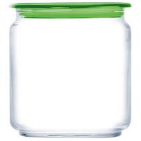 Birių produktų indas Luminarc Plano, 0.75 l, skaidri sp./žalia sp.