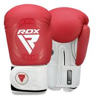 Bokso pirštinės RDX Sports Wako T1, balta sp./raudona sp., 18 oz