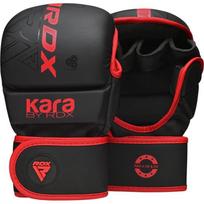 MMA pirštinės RDX Shooter F6 Matte, juoda sp./raudona sp., L/XL