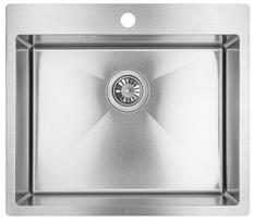 Virtuvinė plautuvė Laveo Marmara SAM_010T, Inox, nerūdijantysis plienas, 59 cm x 51 cm x 19 cm, inox sp.