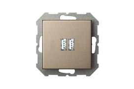 USB įkroviklis Liregus Epsilon, šampano sp.