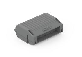 Hermetiška dėžutė Wago GELBOX-2 IPX8, 0,2-4 mm², pilka sp.