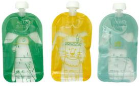 Pakuotė košės saugojimui Badabulle, 150 ml, 0 mėn., plastikas, įvairių spalvų