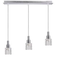 Šviestuvas lubų Candellux Lighting Rubik, G9, 3 x 40 W, skaidri sp.