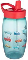 Gertuvė su silikoniniu šiaudeliu Canpol Babies Cars, 400 ml, 3 m., plastikas/silikonas, mėlyna sp./raudona sp.