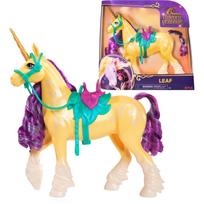 Žaislinė figūrėlė, vienaragis Spin Master Unicorn Academy Leaf, 28 cm, violetinė sp./rusva sp.