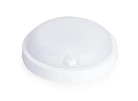 Šviestuvas plafonas Okko Base-Pir BL140CP05-PIR, LED, 4000 °K, 1 x 7 W, balta sp.