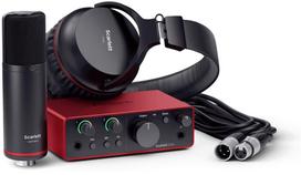 Garso sąsaja Focusrite Scarlett Solo Studio 4th Gen, raudona sp.