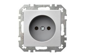 Kištukinis lizdas Liregus Epsilon IKL16-304-01 E/MT, be įžeminimo, metalo sp.