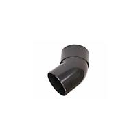 Lietvamzdžio alkūnė Scala, Ø 5 cm, polivinilchloridas (pvc), ruda sp.