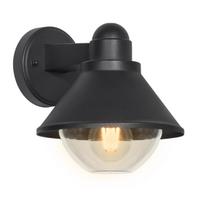 Sieninis lauko šviestuvas Candellux Lighting Sagania, 40W, E27, IP44, juoda sp., 23.5 cm x 20.5 cm