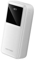 Nešiojamas įkroviklis (Power bank) Vention FHMW0, 30000 mAh, 22.5 W, balta sp.
