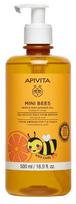 Vaikiška dušo želė Apivita Mini Bees, 500 ml