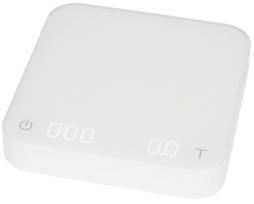 Elektroninės virtuvinės svarstyklės Acaia Pearl, balta sp./juoda sp.