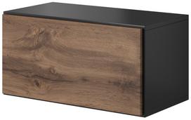 Pakabinama spintelė Cama Meble Roco, ruda sp./juoda sp., 37 cm x 39 cm x 75 cm