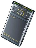 Nešiojamas įkroviklis (Power bank) WEKOME Vanguard WP-321, 20000 mAh, 20 - 22.5 W, skaidri sp./juoda sp.