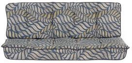Lauko baldų pagalvė Patio Latina G050-06IB, geltona sp./pilka sp., 150 x 92 cm