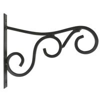 Vazono laikiklis Esschert Design BPH75, 25 cm x 2.6 cm, 20.2 cm, metalas, juoda sp.