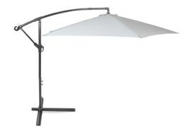 Sodo skėtis Malabo, 300 cm, pilka sp./šviesiai pilka sp.