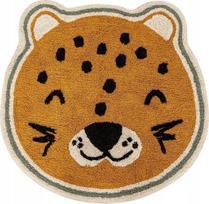 Kilimas vidaus Atmosphera Leopard Tigger, įvairių spalvų, 90 cm x 90 cm