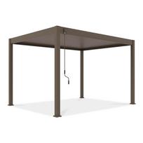 Pavėsinė Pergola Elegance, 400 x 256 cm, rusvai pilki sp.