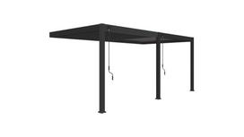 Pavėsinė Pergola Elegance Wall, 600 x 256 cm, antracito sp.