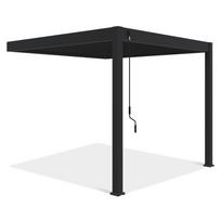 Pavėsinė Pergola Elegance Wall, 309 x 256 cm, antracito sp.