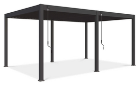 Pavėsinė Pergola Deluxe, 538 x 255 cm, antracito sp.