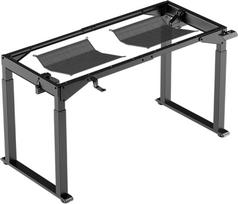 Stalo rėmas Ultradesk Uplift, 135 cm x 58.5 cm, 72 - 116 cm, juoda sp.
