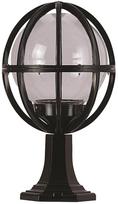 Pastatomas lauko šviestuvas Opviq BSU-68080-BSY-M4-K, 60W, E27, IP65, juoda sp., 30 cm x 50 cm
