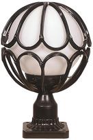 Pastatomas lauko šviestuvas Opviq BSU-68081-BSY-M5-KOP, 60W, E27, IP65, juoda sp., 23 cm x 38 cm