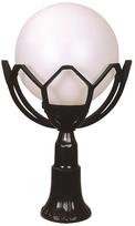 Pastatomas lauko šviestuvas Opviq BSU-68155-BSY-M2-OP, 60W, E27, IP65, juoda sp., 35 cm x 60 cm