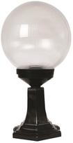 Pastatomas lauko šviestuvas Opviq BSU-68160-BSY-M2-K, 60W, E27, IP65, juoda sp., 25 cm x 47 cm