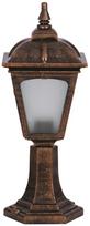 Pastatomas lauko šviestuvas Opviq BSU-68185-BKR-K, 60W, E27, IP65, ruda sp., 20 cm x 50 cm