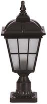 Pastatomas lauko šviestuvas Opviq BSU-68183-BSY-K, 60W, E27, IP65, juoda sp., 20 cm x 45 cm