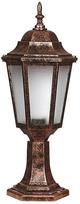 Pastatomas lauko šviestuvas Opviq BSU-68188-BKR-K, 60W, E27, IP65, ruda sp., 23 cm x 55 cm