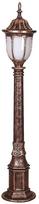 Pastatomas lauko šviestuvas Opviq BSU-68178-BKR-B, 60W, E27, IP65, bronzos sp./ruda sp., 16 cm x 95 cm
