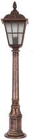 Pastatomas lauko šviestuvas Opviq BSU-68183-BKR-B, 60W, E27, IP65, bronzos sp./ruda sp., 20 cm x 100 cm